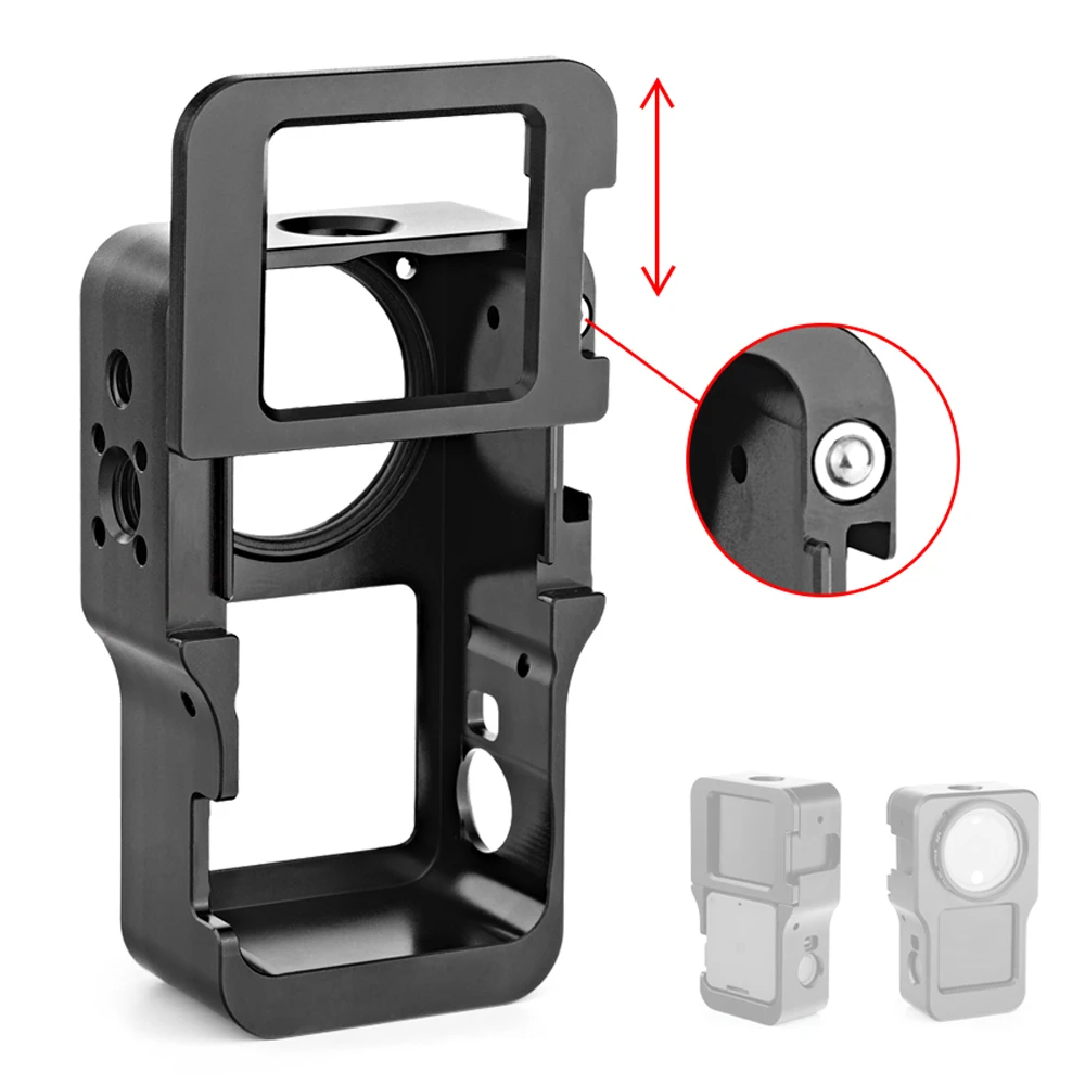 + filtro lente uv para dji osmo ação 2 acessórios da câmera