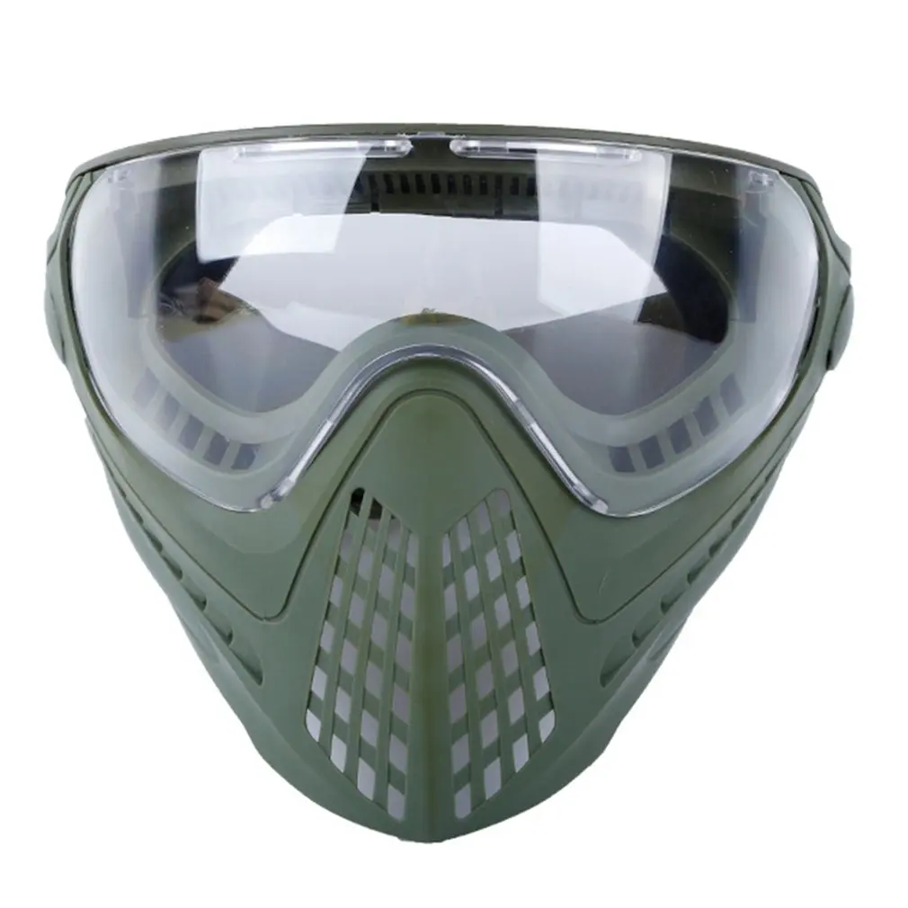 

Outdoor Breathable Tactical Equipment Unisex Mask Dual Mode Replaceable Lenses Mask For Riding Cycling