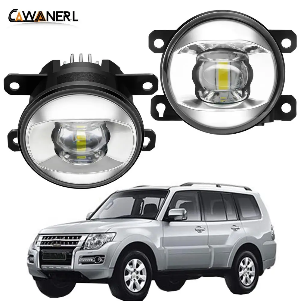 

Противотумансветильник фары в сборе H11, правая и левая светодиодная линза, противотуманные фары DRL 30 Вт 8000LM 12 В для Mitsubishi Pajero IV V8 _ W V9 _ W 2007-2012