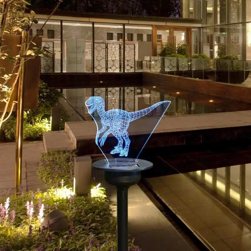 

3 LED Solar-Powered Waterproof IP65 Lawn Lamp for Outdoor Yard Garden Lighting Decoration