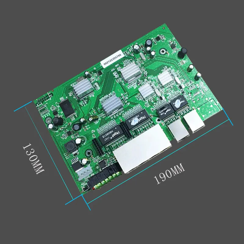 Коммутатор POE с 10 портами и поддержкой приложения IEEE802.3af/at 8 портов 100 Мбит/с + 2