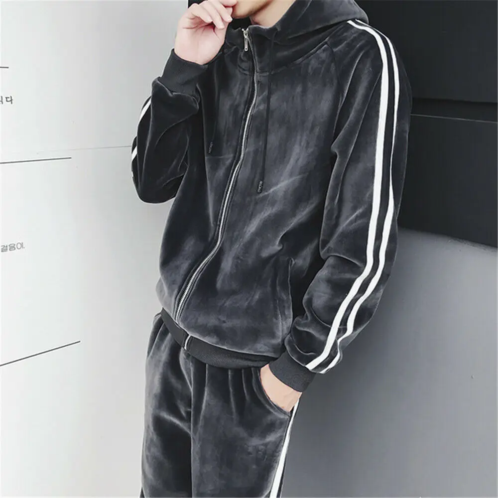 Mens Velour Tracksuit, Sweatsuit