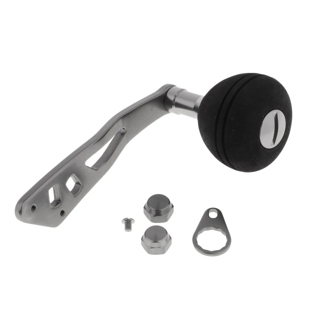 Fishing reel handle knob with accessories for salt water / fresh water