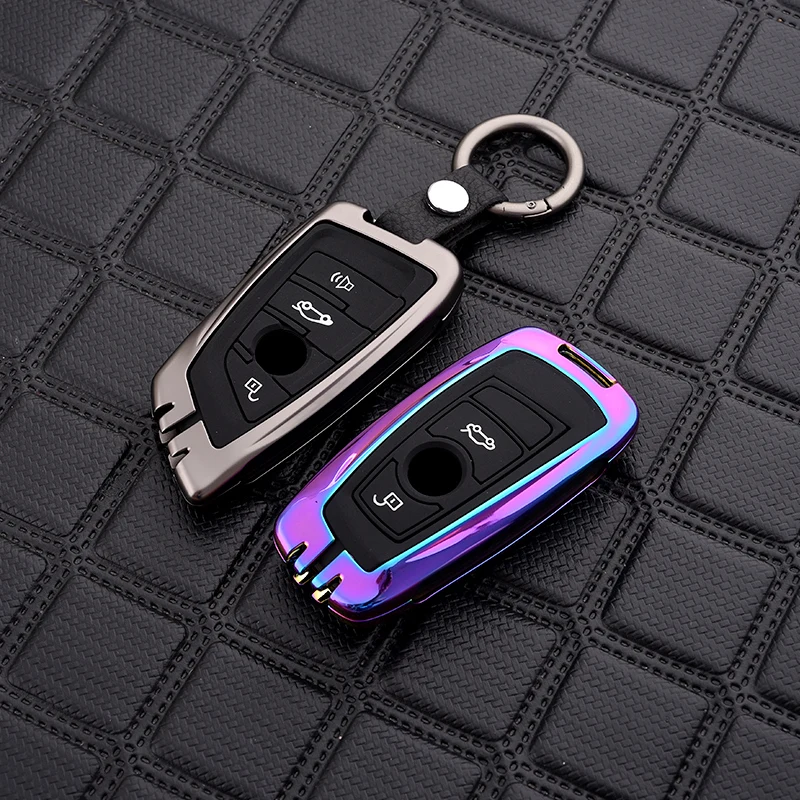 Zinc alloy key case for car BMW 5 Series Key Set 3 525li530 New X1 Shell X3 Buckle X5X6118i Blade 730 Accessories | Автомобили и