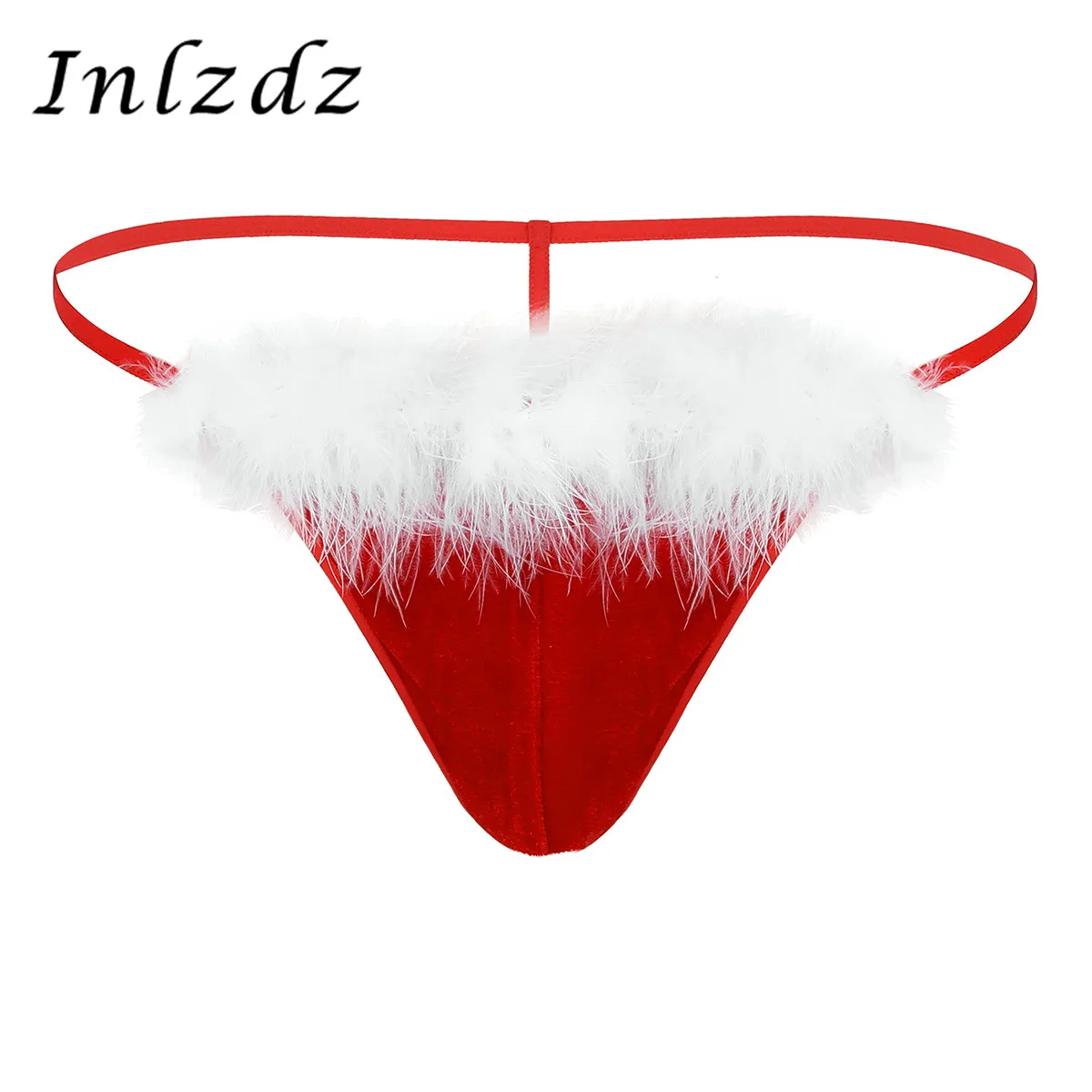 

Mens G-String T-Back Thongs Bikini Briefs Soft Velvet Fabric Low Rise Lingerie Underwear Backless Bulge Pouch Exotic Underwear
