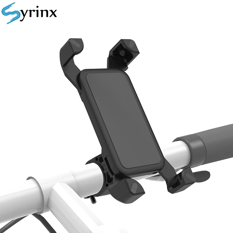 Механический держатель для телефона для велосипеда samsung MTB велосипедный Руль держатель для мобильного телефона вращающийся на 360 для iPhone 11 держатель для телефона для мотоцикла
