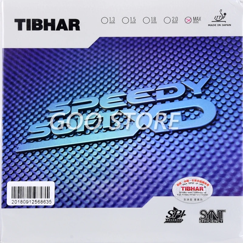 

TIBHAR SPEEDY SOFT XD Pimples Out Special with sponge Table Tennis rubber ping pong tenis de mesa