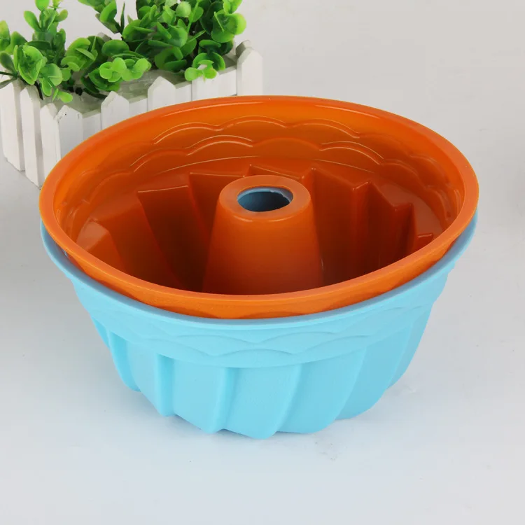 Silicone Cake Mould Household Biscuit Bakery Donut Cooking Dish Pumpkin-Shaped Baking Tool Set