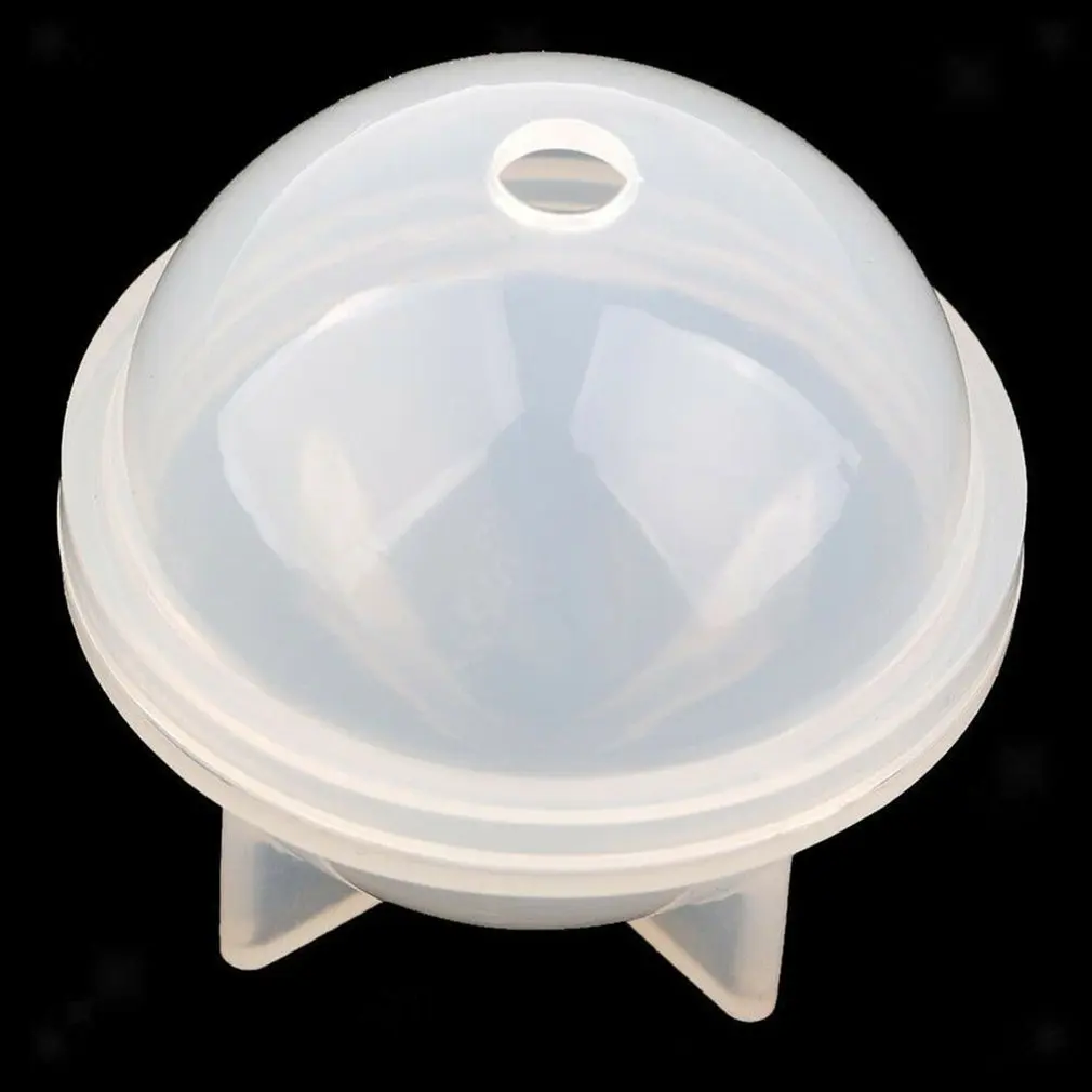 2 Size Round Sphere Silicone Resin Mold Epoxy Ball For Jewelry Flower Specimen Diy Handmade Crystal Drop Gel | Дом и сад