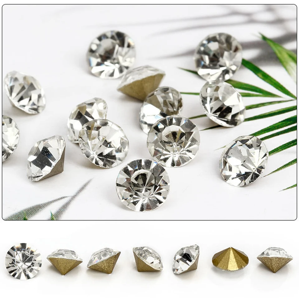 1440 Peças Chaton Strass Vidro Ss20 Cristal | Parcelamento sem juros 1440 Peças Chaton Strass Vidro Ss20 Cristal | Parcelamento sem juros