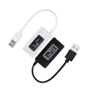 

Digital Multimeter USB Power Meter Tester Voltage Monitor Current Detector with Load for Chargers, Solar Panels, Power Banks