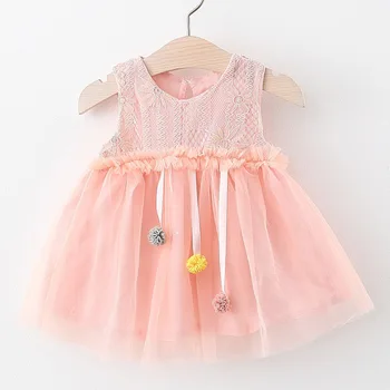 

Baby Girl Dresses New Summer Newborn Girls Mesh Dress Colorful Ball Party Costumes Lovely Girls Cute Baby Clothes
