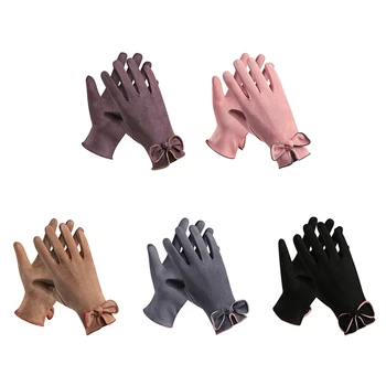 

Women's Skiing Gloves Suede Full Finger Touch Gloves Winter Outdoor Sportswear Ski Gloves Accessories Hot