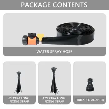 

2020 New 15m Trampoline Sprinkler Set Spray Hose Kids Waterpark Summer Garden Water Games