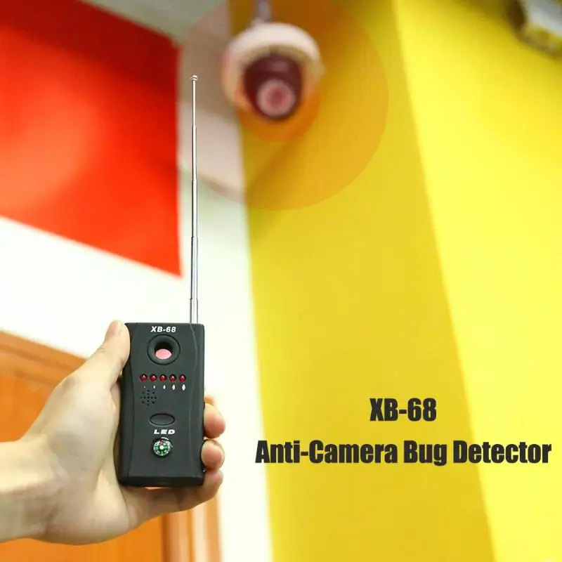 

XB-68 Anti-Camera Bug Detector Frequency Scanner Sweeper GPS Signal Finder Bug Detector Camera Hidden Tracker Metal Finder