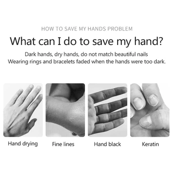

Hand Mask Hydrating Exfoliating Soften Skin Anti-drying Smooth Fine Lines Even Skin Color Hand Mask