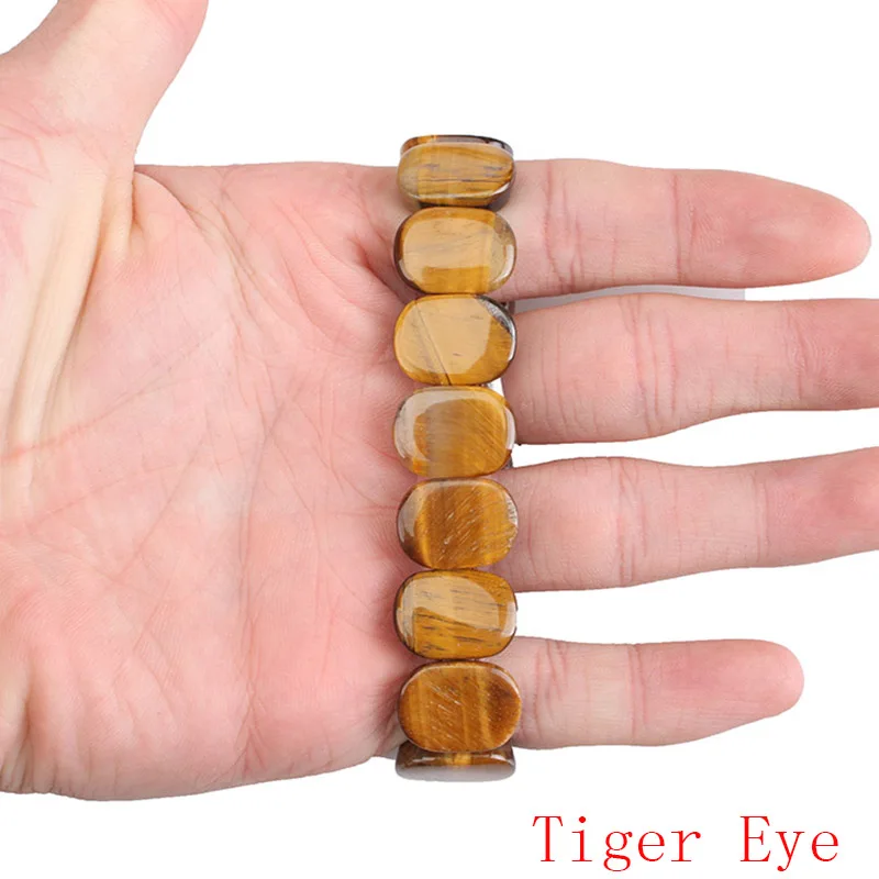 Natural Stone Beads Tiger Eyes/Amethysts Elastic Rope Bangles & Bracelets Handmade Jewelry Energy Bracelet for Women or Men For Beaded Bracelet Rope Bracelet Stone Bead Bracelet Natural Stone Bracelet
