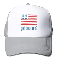 Унисекс Кепка водителя грузовика получил Бурбон Мужская Регулируемая сетчатая Кепка забавная задняя Кепка