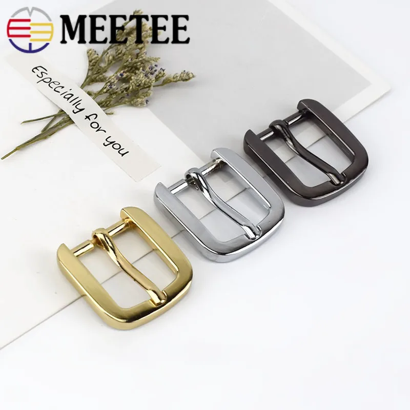 Meetee, 20 мм, 5 шт., металлические сумки, пряжка для ремня, застежка-крючок, Клипсы из сплава, для тесьмы, обуви, сумок, фурнитура, аксессуары BF220