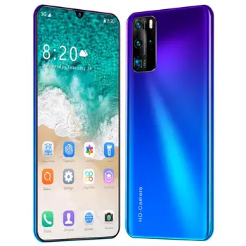 

Global Version P41pro 7.5 Inch Smartphone 8GB RAM 256GB ROM 4800mAh Snapdragon 855 NFC Cellphone Android 9.1 Mobile Phone 4G LTE