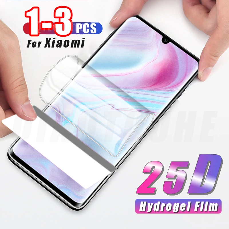 

Screen Protector Hydrogel Film For Xiaomi mi 9 9T cc9 Pro Protective Film For Xiaomi mi A2 A3 9 Lite cc9e 9x 9se Soft Film