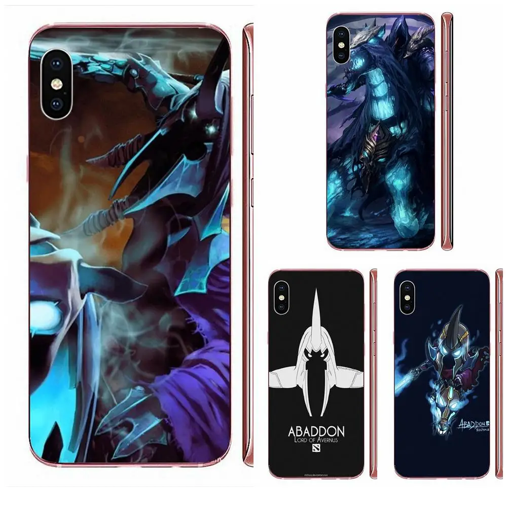 Game Abaddon Dota 2 Soft Mobile Phone Covers For Apple iPhone 4 4S 5 5C 5S SE SE2 6 6S 7 8 11 Plus Pro X XS Max XR | Мобильные