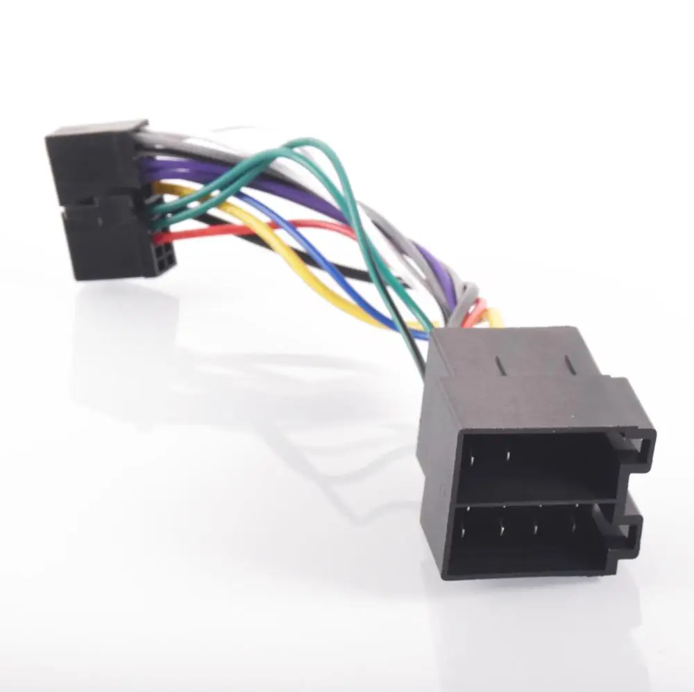 Universal-ISO-Kabelbaum Autoradio-Adapter Stecker Kabelst ecker und  Wiedergabe 20-polig - AliExpress