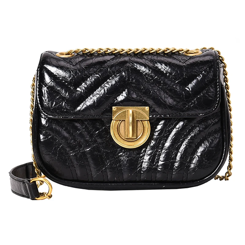

IVog New Arrival Everyday Female Small Shoulder Crossbody gg Handbag Leather Chain Box Hand Bags for Women 2019