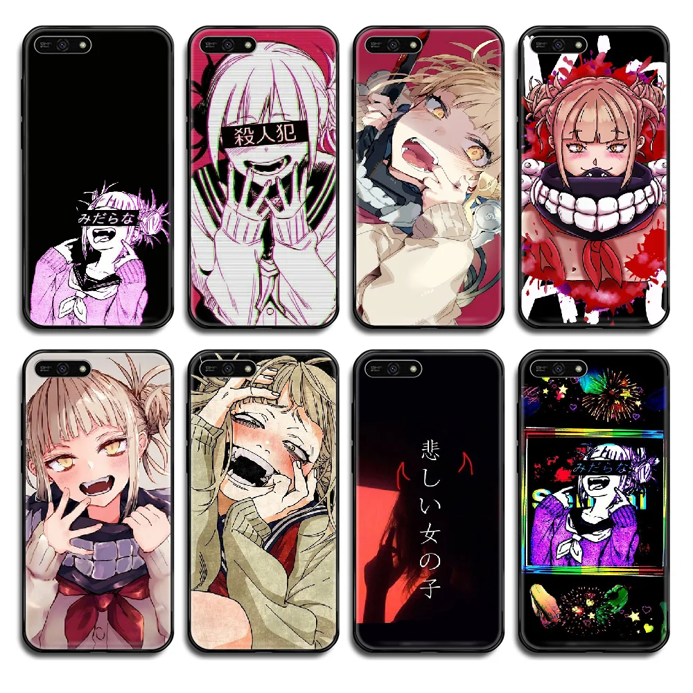 Чехол для телефона My hero моя геройская Академия Himiko Toga чехол Корпус Huawei Honor Mate 5 6 7 8 9