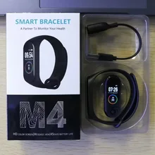 Pulsera M4 Smartband reloj pulsera deportiva Monitor de ritmo cardíaco actividad del rastreador de actividad (no es Xiomi 4 actividad Xaiomi Xiami)(China)