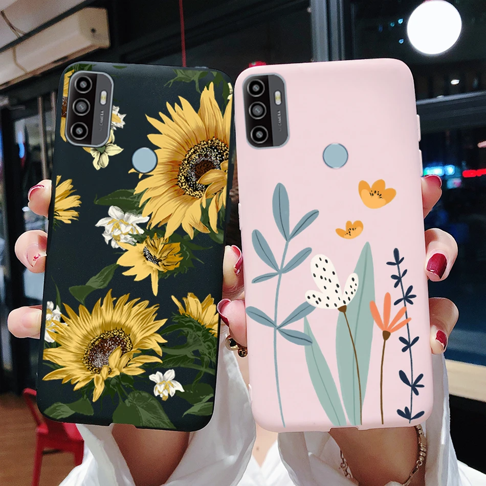 For OPPO A53S 2020 Case Cartoon Coque Heart Painted Silicone Phone Back Cover For oppo a53s A 53s A53 s oppoa53 2020 Shell Case
