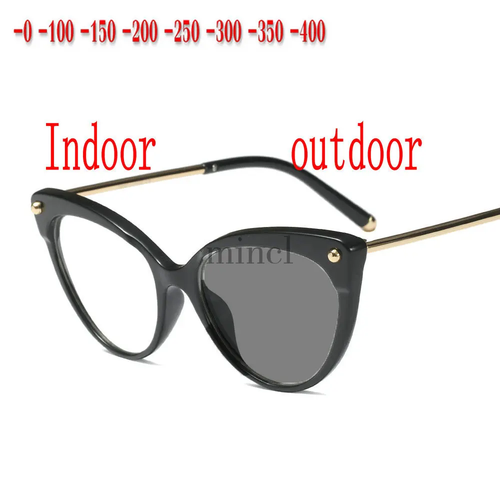 Близорукость Солнцезащитные очки с фотохромной отделкой Леопард для женщин Близорукость очки оправа с цветными линзами солнцезащитные очки близорукость очки NX