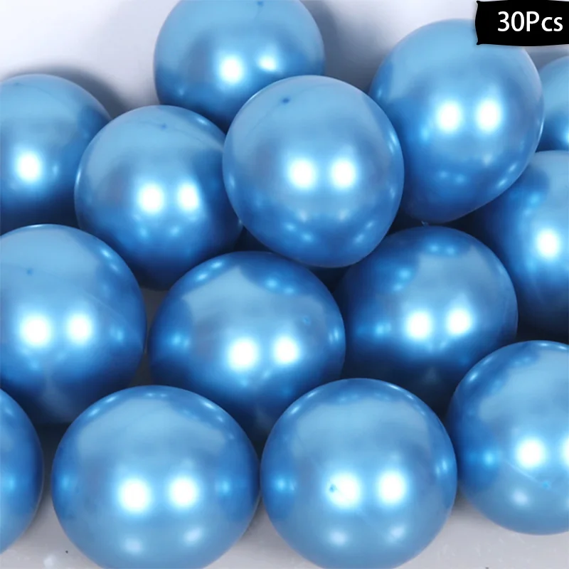 30pcs blue Прозрачные воздушные шары держатель коробка шар колонна-подставка балон держатель Поддержка детская игрушка в ванную День Рождения украшения поставки - Цвет: 30pcs blue