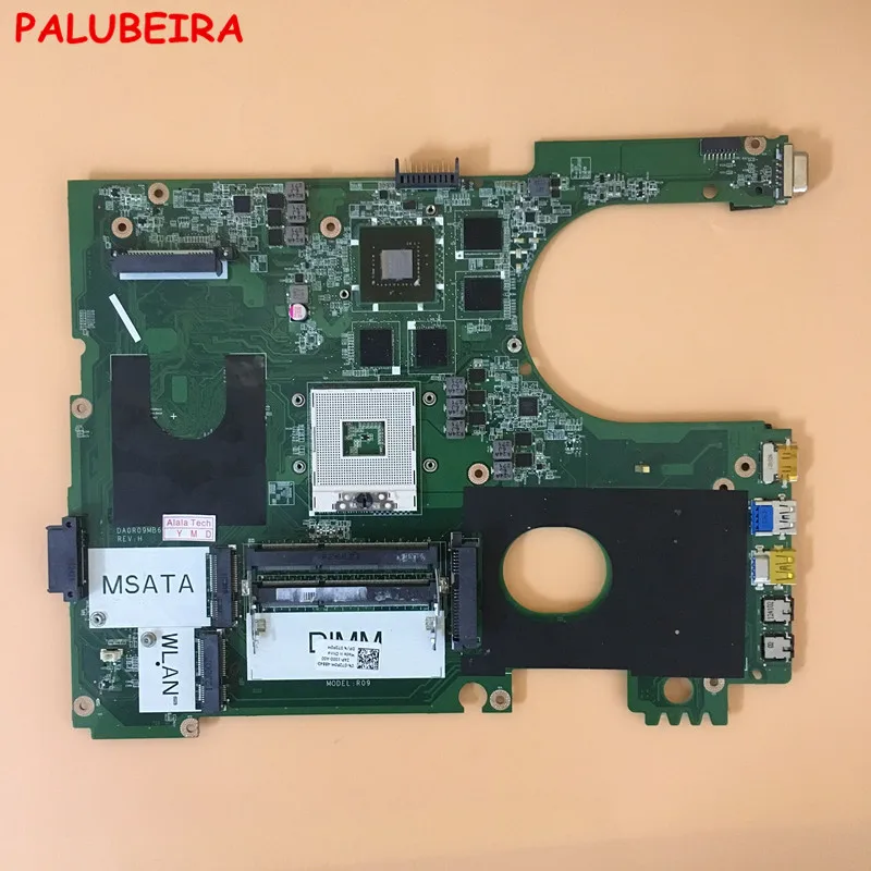 

PALUBEIRA original CN-072P0M 72P0M FOR DELL inspiron 7720 5720 laptop motherboard GT650M mainboard DA0R09MB6H1 REV:H NOTEBOOK PC