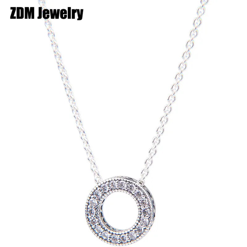 2019 Новинка осени навсегда колье фирменным логотипом Пан оригинальный 925