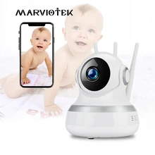 1080P детский монитор wifi IP камера Wifi ночное видение детская камера с монитором Аудио Видео няня камера детский телефон двухстороннее аудио p2p