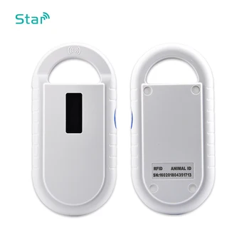 ISO11784/5 FDX-B 동물 id 리더 칩 트랜스 폰더 USB RFID 핸드 헬드 마이크로 칩 스캐너 개 고양이 말