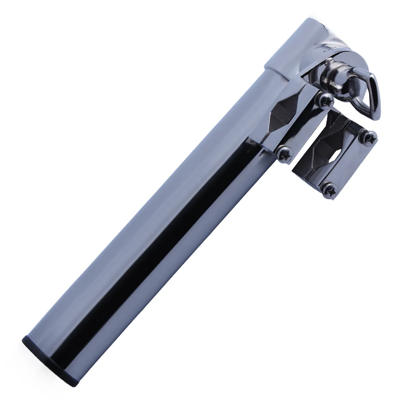 Portacanna Da Pesca In Acciaio Inox Per Barche – Montaggio Su Rotaia (25mm/32mm)
