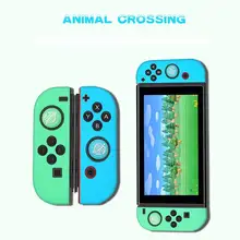 Protection Case For Nintendo Switch NS Joy Con Controller Soft Silicone Housing Shell Case Thumbstick Grip Cap Joystick Cover