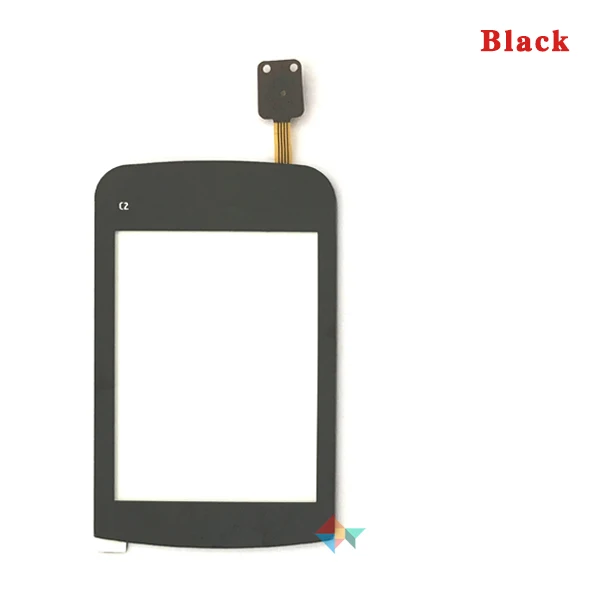 Высокое качество 2," для Nokia C2 02 C2-02 C2 03 C2-03 сенсорный экран дигитайзер Переднее стекло объектив сенсорная панель - Цвет: black No Tool
