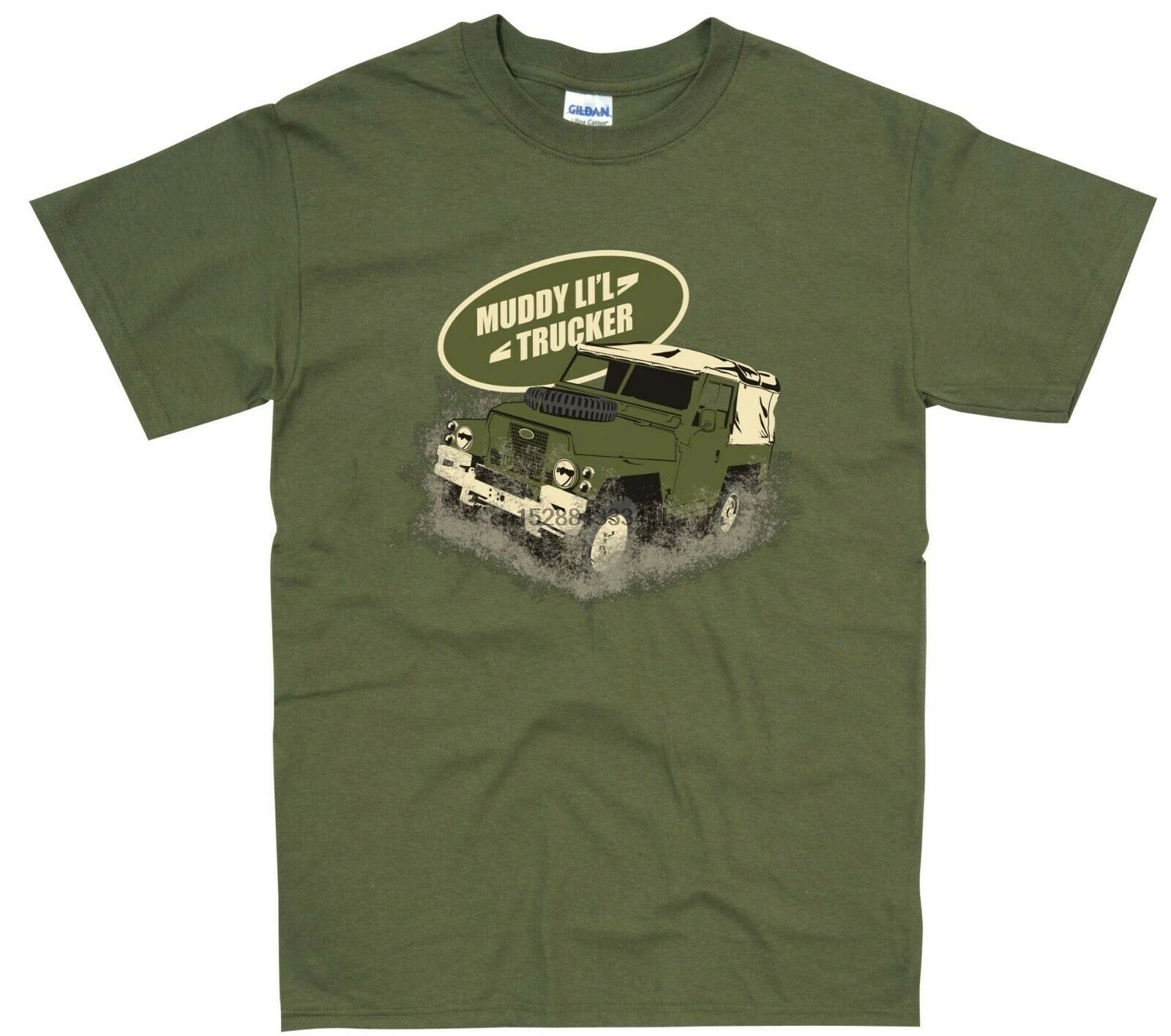 

Landrover T Shirt Vintage 4X4 Funny Retro Off Road Trucker Classic Car