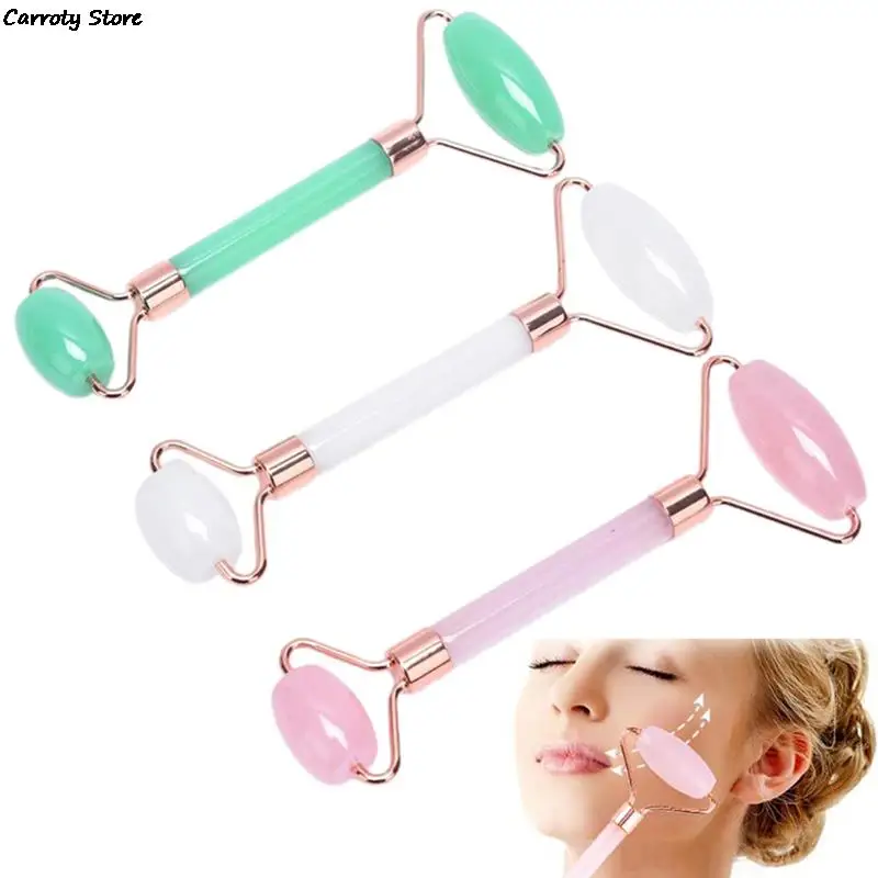 

Face Massage Roller Gua Sha Scraper Board Slimmer Lift Wrinkle Remover Slimming Massage Tool Set