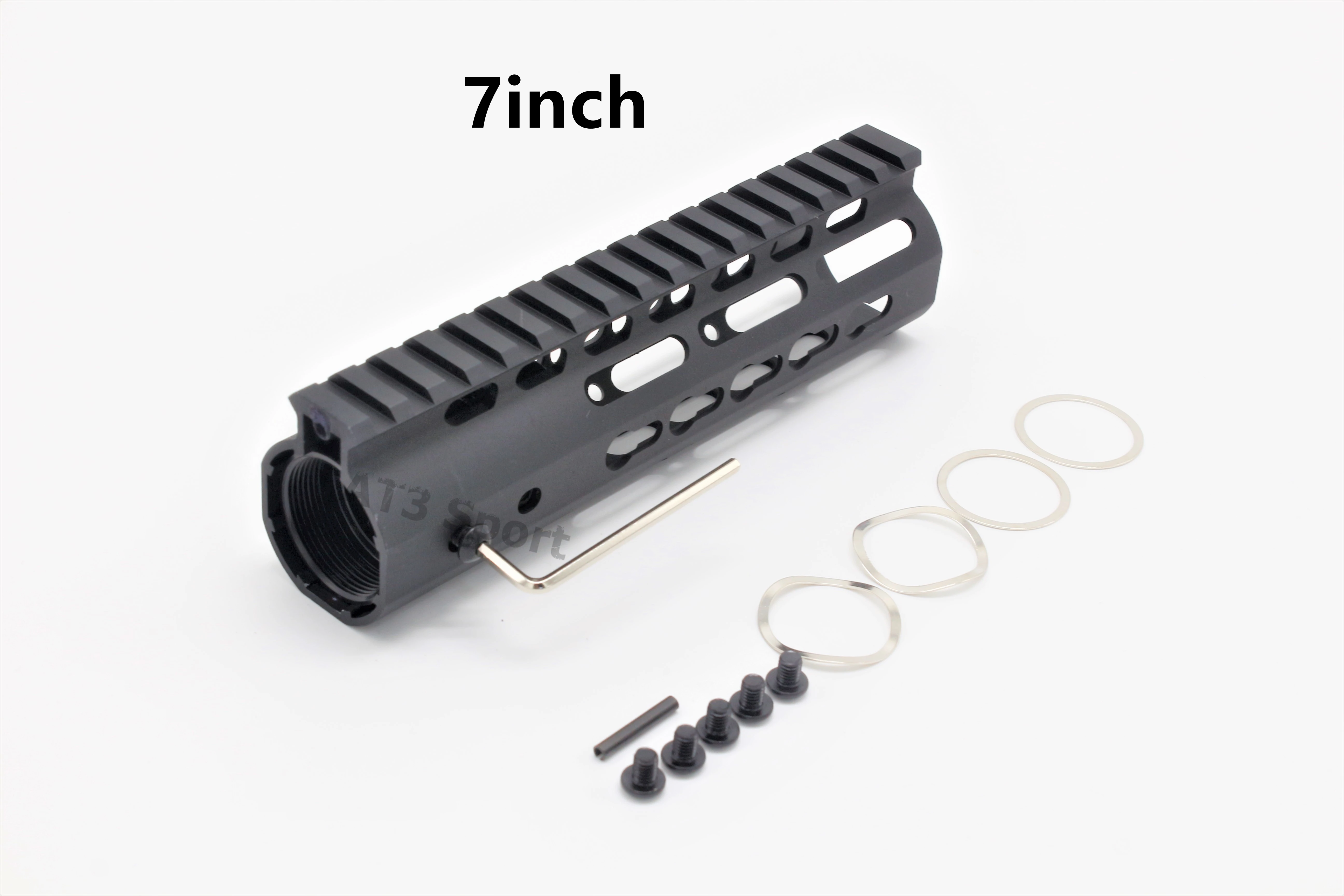 Черный/Тан/красный/серый " дюймов AR-15 поплавок Keymod Handguard Пикатинни для охоты тактический прицел крепление системы
