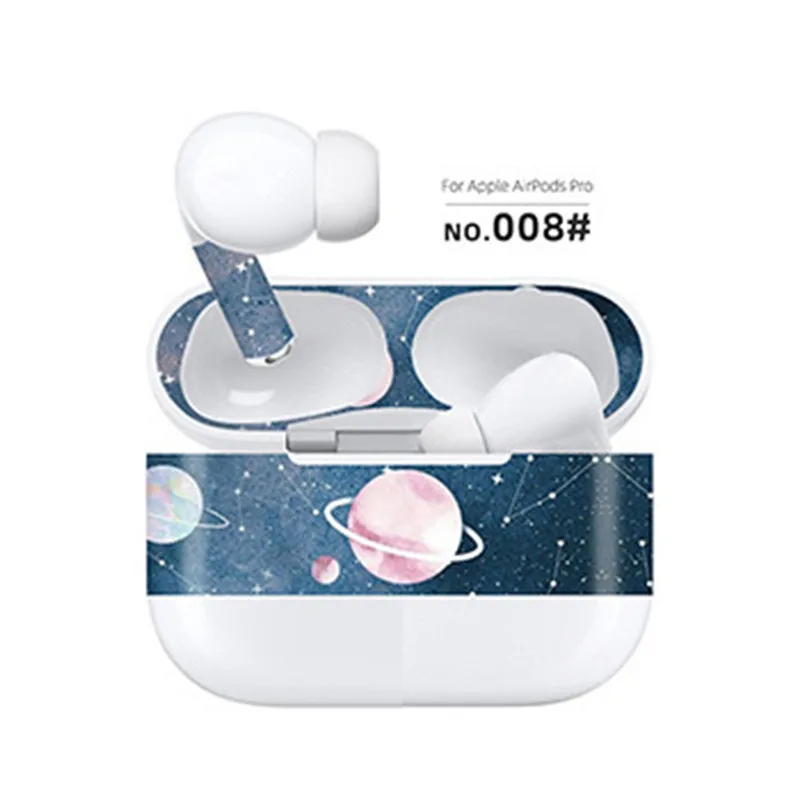 Пылезащитная наклейка VOBERRY для Apple Airpods Pro Защитная Наклейка на чехол защитный 3 2019