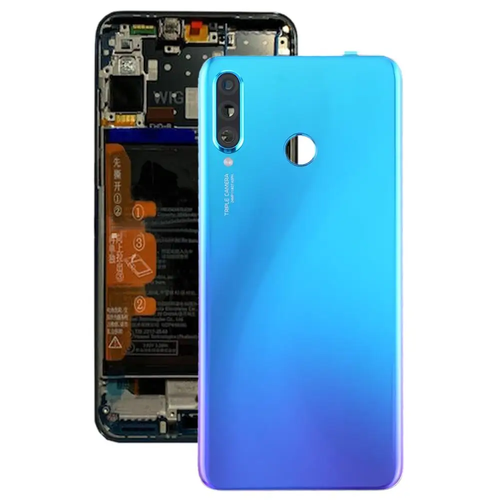 IPartsBuy Задняя крышка батареи с объективом камеры для huawei P30 Lite(24MP