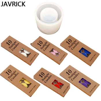 

Smokeless Aromatherapy Tea Wax Small Round Candle Wedding Birthday Accessories