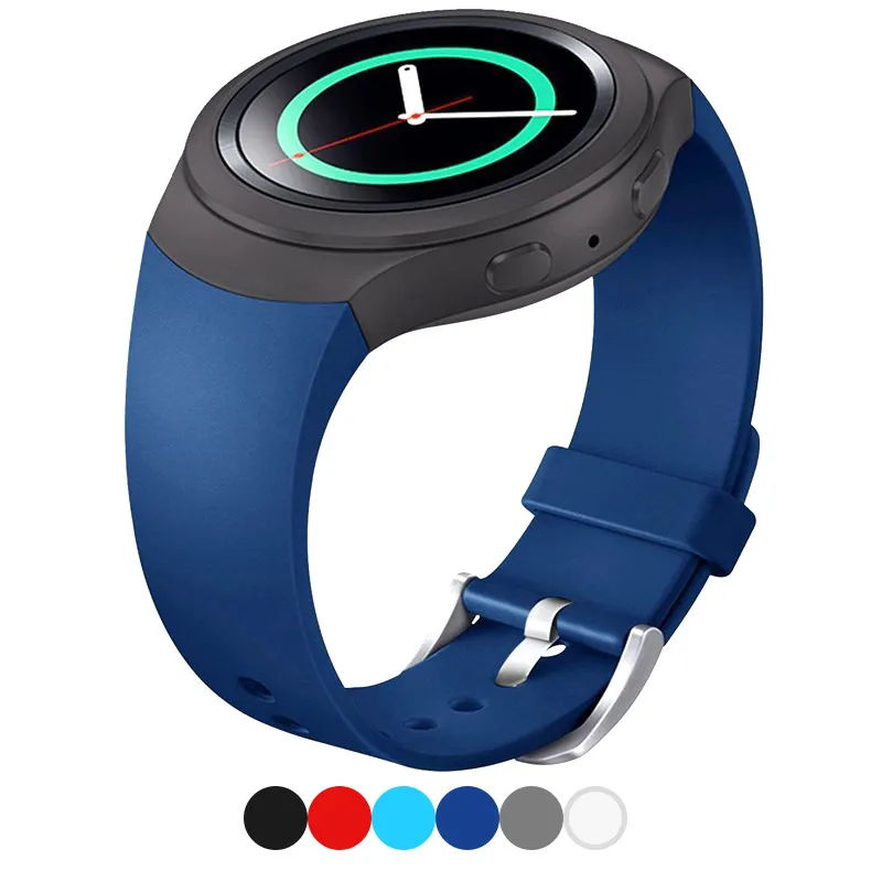 Сменный силиконовый ремешок для часов Samsung Gear S2 смарт браслет стильный сменный