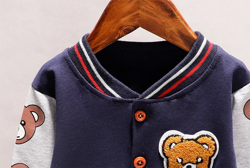 New Spring Autumn Baby Cartoon Clothes Children Boys Girls Fashion Print Jacket Kids Infant Sportswear Toddler Casual Clothing