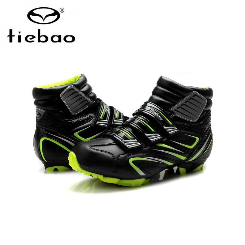 TIEBAO sapatilha ciclismo mtb Мужская зимняя обувь с самоблокирующимся замком SPD patillas MTB Мужская обувь для внедорожников, велосипедная обувь суперзвезды
