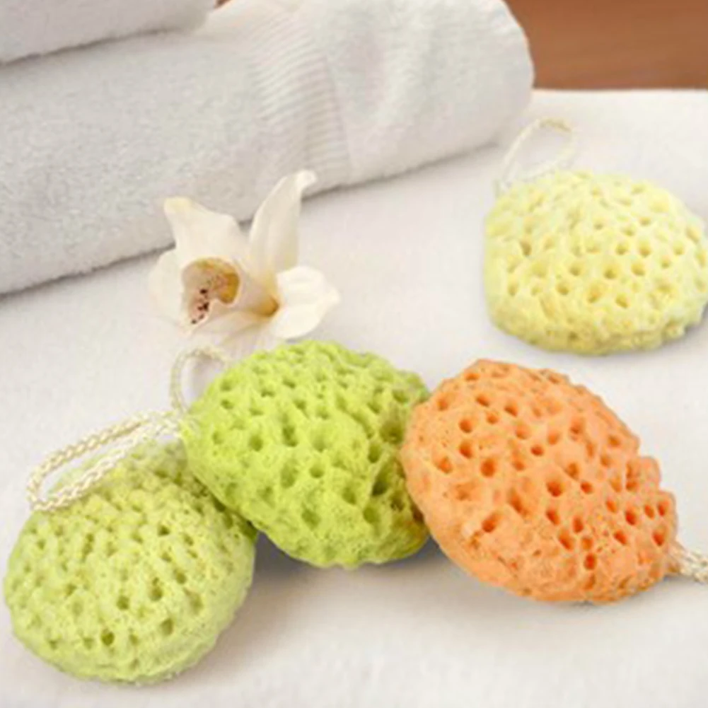 Cartoon Super Soft Baby bath sponge shower sponge Cotton Baby Bath Shower Brush Baby Sponge Powder Rubbing Towel Ball#15